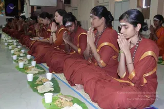 Annadhan during Allahabad Kumbhamela 2013