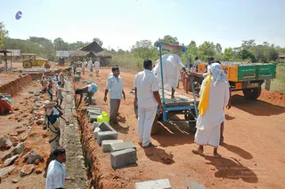 April 2008 - Making Of Kailaasa In Tiruvannamalai