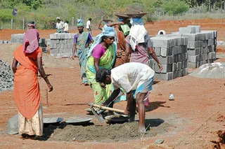 April 2008 - Making Of Kailaasa In Tiruvannamalai