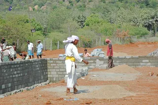 April 2008 - Making Of Kailaasa In Tiruvannamalai