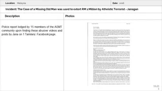 Malaysia Aadheenam Persecution