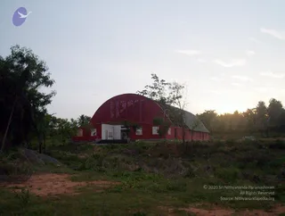 2005 - View-of-Ananda-Sabha-Construction