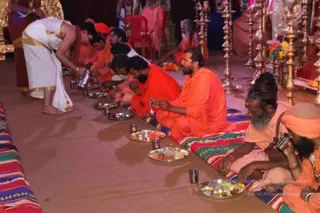 Annadhan during Nasik Kumbhamela 2015