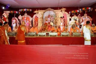 Annadhan during Nasik Kumbhamela 2015