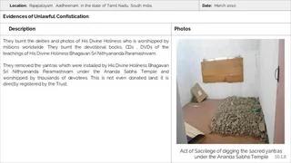 Rajapalayam Aadheenam Persecution