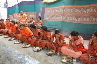 Annadhan during Allahabad Kumbhamela 2013