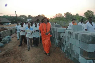 April 2008 - Making Of Kailaasa In Tiruvannamalai