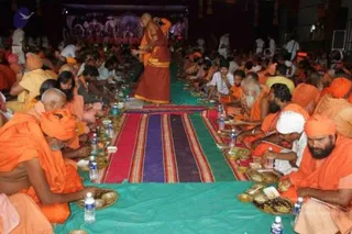 Annadhan during Nasik Kumbhamela 2015