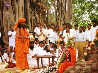2004 - First Sannyas Deeksha At AdiKailaasa