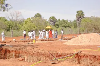 April 2008 - Making Of Kailaasa In Tiruvannamalai