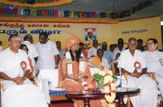 October 03 2004 - Addressing the Sengunthar Community gathering of South India