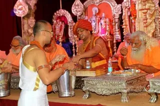Annadhan during Nasik Kumbhamela 2015