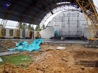 2005 - View-of-Ananda-Sabha-Construction