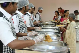 Annadhan during Allahabad Kumbhamela 2013