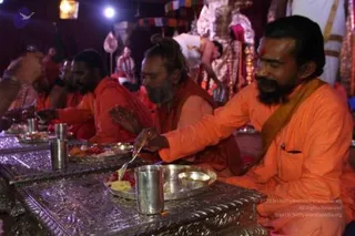 Annadhan during Nasik Kumbhamela 2015