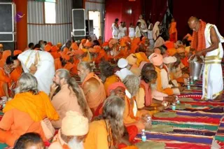 Annadhan during Nasik Kumbhamela 2015
