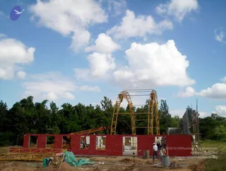 2005 - View-of-Ananda-Sabha-Construction