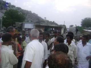 September 2006 - Sindhanur flood relief