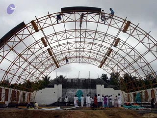 2005 - View-of-Ananda-Sabha-Construction