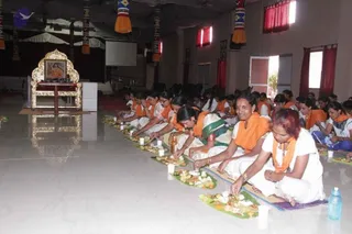 Annadhan during Allahabad Kumbhamela 2013