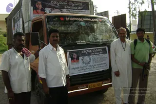September 2006 - Sindhanur flood relief