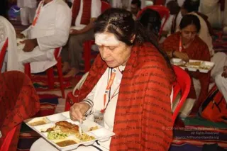 Annadhan during Nasik Kumbhamela 2015