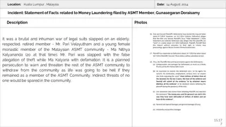 Malaysia Aadheenam Persecution