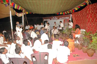 April 2008 - Making Of Kailaasa In Tiruvannamalai