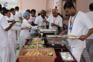 Annadhan during Allahabad Kumbhamela 2013