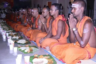 Annadhan during Allahabad Kumbhamela 2013