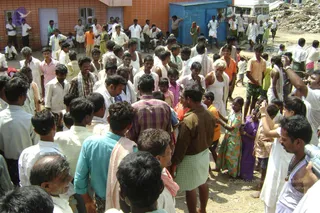 September 2006 - Sindhanur flood relief