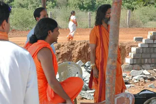 April 2008 - Making Of Kailaasa In Tiruvannamalai