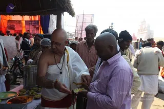 Annadhan during Allahabad Kumbhamela 2013