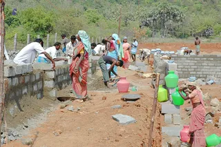 April 2008 - Making Of Kailaasa In Tiruvannamalai