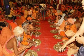 Annadhan during Nasik Kumbhamela 2015