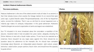 Madurai Aadheenam Persecution