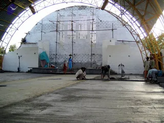 2005 - View-of-Ananda-Sabha-Construction