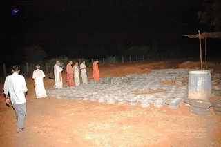 April 2008 - Making Of Kailaasa In Tiruvannamalai