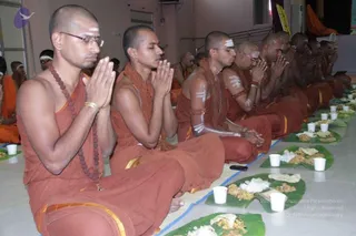 Annadhan during Allahabad Kumbhamela 2013