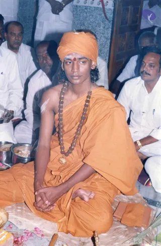 2003 - Homa and puja at a devotee's home in Tiruppur