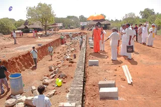 April 2008 - Making Of Kailaasa In Tiruvannamalai