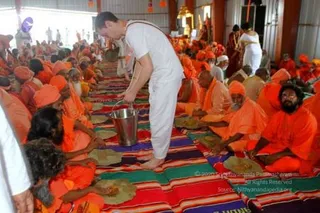 Annadhan during Nasik Kumbhamela 2015