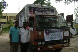 September 2006 - Sindhanur flood relief