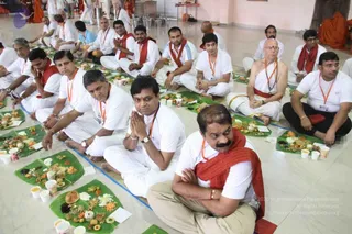 Annadhan during Allahabad Kumbhamela 2013