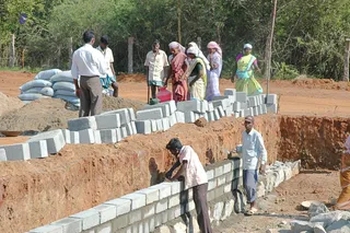 April 2008 - Making Of Kailaasa In Tiruvannamalai