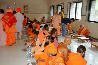 Annadhan during Nasik Kumbhamela 2015