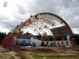 2005 - View-of-Ananda-Sabha-Construction