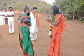 April 2008 - Making Of Kailaasa In Tiruvannamalai