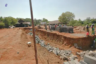 April 2008 - Making Of Kailaasa In Tiruvannamalai