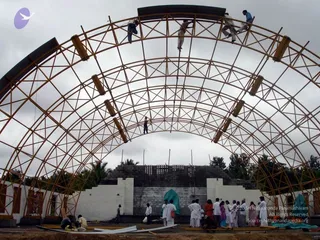 2005 - View-of-Ananda-Sabha-Construction